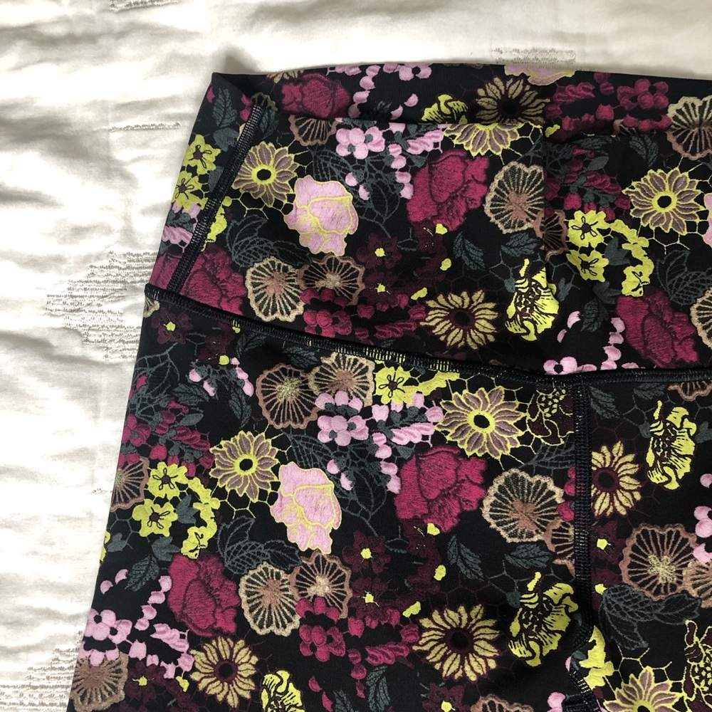 Lululemon Wunder Under 7/8” Floral Print